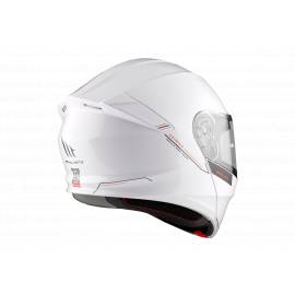 Casque modulable MT Helmets Genesis SV Solid A0 Blanc