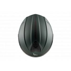 Casco modular MT Helmets Genesis SV Solid A6 Verde Mate