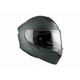 Casque modulable MT Helmets Genesis SV Solid A6 Vert matt
