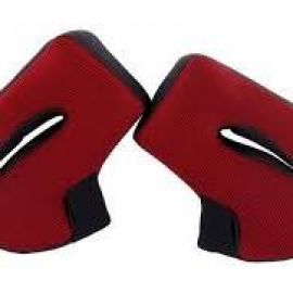 Almofadas laterais interiores Shark Bamboo RED para capacetes Race-R Pro / Race-R Pro Carbon - Seleccione a espessura