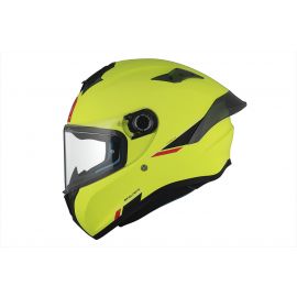 Casque intégral MT Helmets Targo S Solid A3 Jaune matt