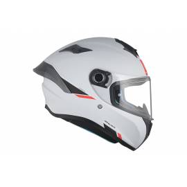 Casque intégral MT Helmets Targo S Solid A12 Gris brillant