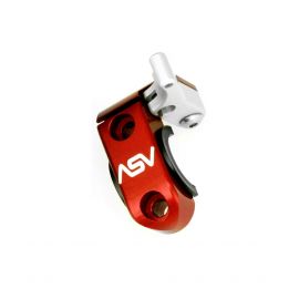 Maneta universal de arranque en caliente  ASV Rotor Clamp con brida - rojo