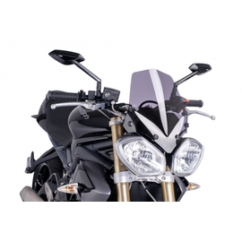 Cúpula Puig Sport 5658 para moto TRIUMPH SPEED TRIPLE 1050 / R / S / RS 11-15 | STREET TRIPLE 675 / R 11-16