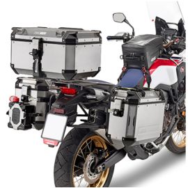 Support latéral Givi Monokey Cam-Side pour Trekker Outback pour HONDA CRF 1000 L AFRICA TWIN 16-17