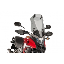Cúpula ahumada Puig Touring 8902H (Con visera) para moto Honda CB 500X 2016-19