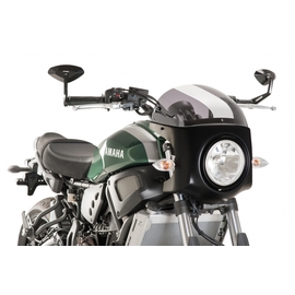 Cúpula Puig Retro 9187 con carcasa simil carbono para moto Yamaha XSR 700 2016>