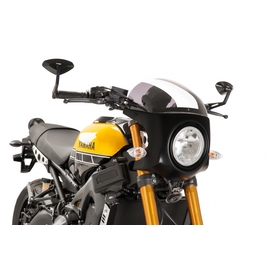 Cúpula Puig Retro 9188 con carcasa simil carbono para moto Yamaha XSR 900 2016>