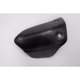 Protector del silenciador Lightech en fibra de carbono mate para Ducati Hypermotard 821/Hyperstrada 821 13-14