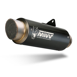 Escape aprovado Mivv GP PRO em aço inoxidável pintado de preto para KTM DUKE 390 17-20 | DUKE 125 17-20 | RC 125 17-20 | RC 390 17-20