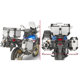 Suporte lateral Givi Monokey Cam-Side para Trekker Outback para HONDA CRF 1000 L AFRICA TWIN ADVENTURE SPORTS 18-19 | CRF 1000 L AFRICA TWIN 18-19