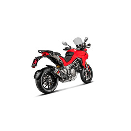 Échappement Akrapovic homologué en titanio pour Ducati Multistrada 1200 15-17 | Ducati Multistrada 1200 S 15-17 | Ducati Multistrada 1260 / 1260 S 18-20