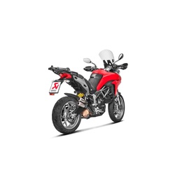 Échappement Akrapovic homologué en titane pour Ducati Multistrada 1200 Enduro 17-18 | Ducati Multistrada 1260 Enduro 19-20 | Ducati Multistrada 950 / 950 S 17-20