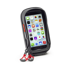 Support universel Smartphone Givi S956B. Compatible avec scooter, moto et vélo.