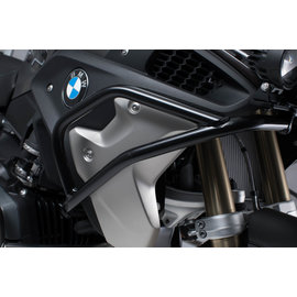 Crashbars hautes SW Motech en noir pour BMW R 1200 GS 16-18