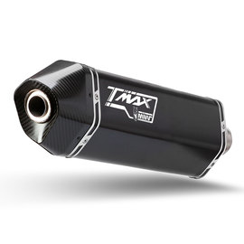 Escape completo aprovado Mivv SPEED EDGE em aço inoxidável pintado de preto para YAMAHA T-MAX 530 17-19 | T-MAX 560 20-21