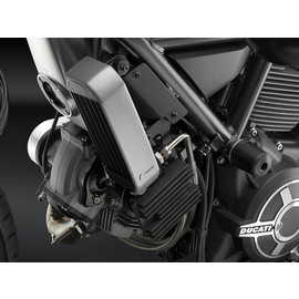 Cubierta para radiador (derecha/izquierda) Rizoma ZDM125 para Ducati Scrambler 14>